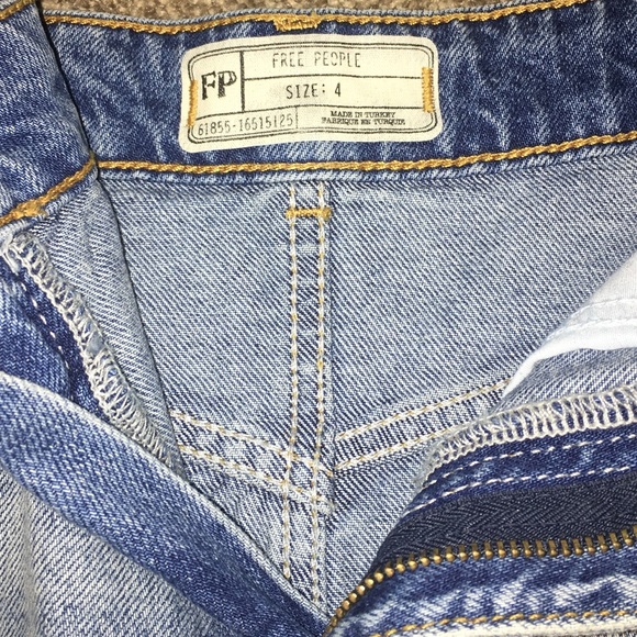 Free People denim skirt - Picture 6 of 7